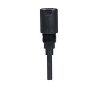 SENECESLI Round Shank Milling Bits Extensions Rod Router Collet Extension Chuck Durable Alloy Steel Complete Cutting Depth for Woodworking, Suitable for Trimming, Sanding, and Engraving Machines
