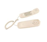 SENECESLI S-5A Wall Mounted Home Phone Corded Telephone FSK DTMF Dual System Function Pause Function Mute for Home Office