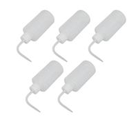 SENECESLI Safety Washing Bottle, Sealed Structure Plastic Material 5PCs Squeezing Bottles for Laboratory Cleaning (250ml)
