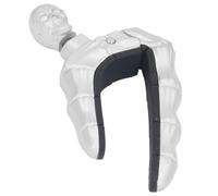 SENECESLI Skull Knob Locking Guitar for Electric Acoustic Guitars Ukulele, Zinc Alloy Body Soft Silicone, Change the Tone for Guitarists and Musicians (Silver)