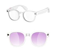 SENECESLI Smart AI Glasses, AI Translator Glasses with 1080P HD Camera and 2 X Lens, Bluetooth 5.4 Noise Reduction for Real Time Translation and First Person Recording