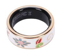 SENECESLI Smart Ring, Health Ring with Enamel Craftsmanship, IP68, Support Multiple Exercise Modes, (8 ID: 18.1mm/0.711in, Circumference: 56.9mm/2.24in)