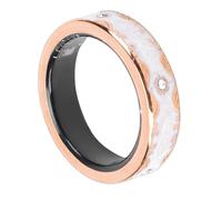 SENECESLI Smart Ring Health Tracker, for Men and Women, Sleep Tracker, More Than 100 Sports Modes, IP68 Waterproofing, Enamel Painting Fitness Ring for Gifts (#10)