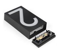 SENECESLI Solar Power LED Number Sign Light for Outdoor, High Conversion Rate Address Plate for House Store Hotel with Rainproof Design, Energy Saving Door Sign Light for Shop Gates, Corridor Gates,