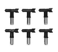 SENECESLI Stainless Steel Airless Spray Nozzle Set with Stable Performance, Wide Application Compatibility for Paints, Water-Based Paints, Mystical/Fantasy Retardant Coatings, 6 Airless Spray Nozzles