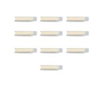 SENECESLI Tenor Saxophone Reeds Stable Sound Outstanding Response Rigorously Tested for Pitch Stability, 10PCS (Strength 2.0)