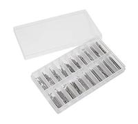 SENECESLI Tube Friction Pins, Pressure Bars Pins Rivet Ends for Watch Band Clasp Straps Buckles Replacement, with 20 Different Sizes Set from 7mm to 26mm