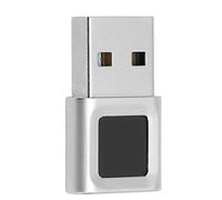 SENECESLI USB Fingerprint Reader for Windowss 10/11 Windowss Hello, Mini USB Fingerprint Key Reader for PC Laptop Desktop, 360 Degree Touch Speedy Matching Biometric Scanner