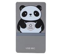 SENECESLI USB Microphone, ConferenceSpeaker, 360° Voice Pickup With Intelligent Noise Cancellation Chip, Compact and Portable With Magnetic Absorption, Apply InVariousOccasion (Meteorite Gray)