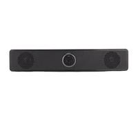 SENECESLI USB Powered Computer Soundbar for Desktop Monitor | Wired Bar, Slim Desk Design, 6W Dual Driver, Plug Play Setup, Volume Control Knob