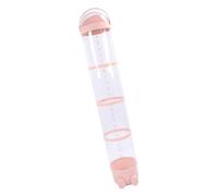 SENECESLI Vertical Toy Storage Tube, 162cm Rugged Structure Easy to Assemble Adorable Versatile Plush Animal Storage Tube for Playroom (Pink)