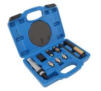 SENECESLI Wheel Lock Removal Kit, Professional Locking Wheel Nut Remover Tool with 3 Hardened Blades and Impact Driver, for Rounded Stripped and Spinner Type Locking Lug Nuts