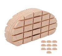 SENECESLI Wooden Hoof Pad Strong Fit Design for Cow Horses Triming 10Pcs, Practical Breathable Hoof Pads for Cattle Stable