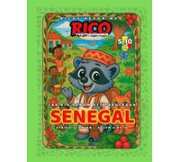 Senegal - Målarbok för barn (5-10 år) | Ricos Resor - Afrika Vol. 4