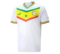 Senegal Men's Personalised 2022 2023 Home Shirt in White | Size: Medium Senegal White M