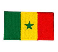 Senegal National Country Flag Iron Sew on Embroidered Patch