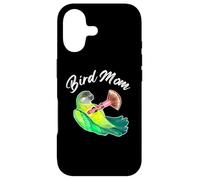 Senegal Parrot Bird Mom Watercolor Case for iPhone 17