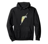 Senegal Parrot Watercolor Illustration Pullover Hoodie