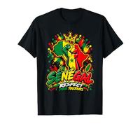 Senegal Respect Pour Toujours African Flag Map Pride Value Graphic T-Shirt