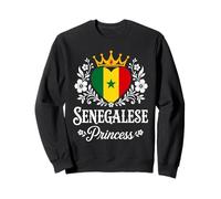 Senegalese Princess Senegal Flag Proud Senegalese Girl Sweatshirt