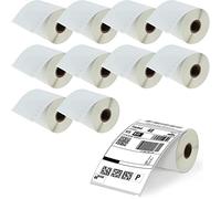 Senelux 10 Rolls S0904980 104 mm x 159 mm(4' x 6') Extra Large Shipping Labels Compatible for Dymo LabelWriter 4XL