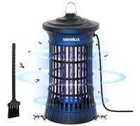 Senelux Mosquito Killer Lamp 4500V Fly Zapper 20W Insect Mosquito Trap with UV Light Bug Zapper 100m³ Coverage for Indoor Garden, Effective Fly Killer for Mosquitoes, Flies, Wasps, Moths