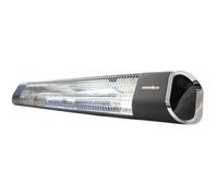 Senelux Wall Mounted Garden Heater With Remote Control And 9 Heat Settings