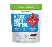 SENESTECH Evolve Cottonseed Oil-Based Soft Bait Contraceptive, Long-Term Solution, Highly Palatable, Formulated to Lessen The Population in or Near Your Home, 1.5 lbs