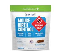 SENESTECH Evolve Cottonseed Oil-Based Soft Bait Contraceptive, Long-Term Solution, Highly Palatable, Formulated to Lessen The Population in or Near Your Home, 3 lbs (Approx 78 Pieces)