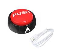 Senfine USB Sound Button - Freely Playable Buzzer for Office Fun - From Bullshit to Panic everything is possible