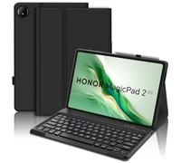 SENGBIRCH Keyboard Case for Honor Magic Pad 2 12.3 inch - UK Layout Detachable Wireless Bluetooth Keyboard, Protective Cover for Honor Magic Pad 2 2024, 12.3-inch AI Tablet with Keyboard, Black
