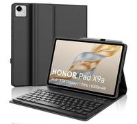 SENGBIRCH Keyboard Case for HONOR Pad X9a, 11.5″ 2025 - Detachable Bluetooth Keyboard, Protective Cover for Honor Pad X9a 11.5 inch with Wireless Keyboard, Black