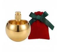 SENGiMC Metal Tippe Top Flip Spinner, Automatic Flipping Gyroscope Desk Toy for Adults Office Stress Relief, Classic Vintage Fidget Toy Party Favors Gift, Portable (Gold)