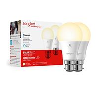 Sengled Smart Bulb, Alexa Light Bulb Bayonet, Bluetooth LED Bulbs B22 Work with Amazon Alexa Smart Home Devices (Echo and Echo Dot), Group Control, Energy Saving 8.8W 806LM, Soft White, 4 Pack