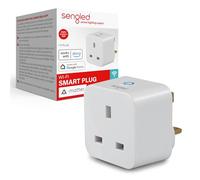 Sengled Smart Plug, Matter-Enabled, Works with Alexa, Instant Pairing, Supports Up to 2300W, Matter-Compatible Platform Required, 2.4 GHz, Wi-Fi, 1-Pack