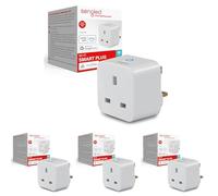 Sengled Smart Plug, Matter-Enabled, Works with Alexa, Instant Pairing, Supports Up to 2300W, Matter-Compatible Platform Required, 2.4 GHz, Wi-Fi, 4-Pack