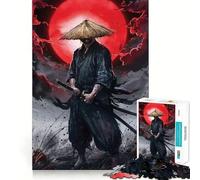 Sengoku Samurai Japanese Jigsaw Puzzles 1000 Piece for Adults Think Smart Toy Together Fun Accurate Cut Art Display (50x75cm)