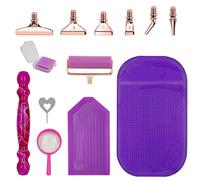 SENHAI Diamond Art Pen Kit - 20 Pcs Painting Accessories Tools With Stainless Steel Metal Tip for 5D DIY Art & Craft