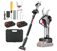 SenhE Cordless Pole Pruning Shears, Cordless Electric Pruning Shears with Extension Pole, Professional Tree Pruner Battery Powered for Hedge, Bush, Orchard