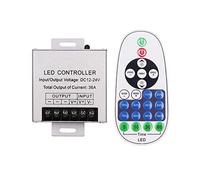 SENHE LED Dimmer DC12-24V 36A Adjustable Brightness 360W 23Key IR Remote Control LED Strip Dimmer Switch Single Color Light Controller