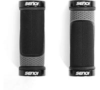 SENI Bike Grips Lightweight Bicycle Grips 130mm & 90mm, Fit 22.2mm Handlebar Anti-Slip Grips Suitable for Multi-Speed Bicycles Mountain Bikes BMX Bikes