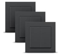 Senic Gira interrupteur d'éclairage Polycarbonate (PC) Anthracite
