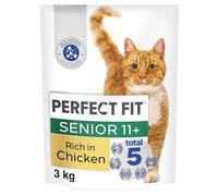 Senior 11+ Complete Dry Cat Food with Chicken 4 x 750g