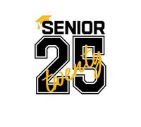 Senior 2025 Notebook: 6x9 Blank Lined Notebook Journal, Ideal for High School Memories, Graduation Planning, and Daily Notes