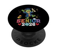 Senior 2026 Graduation Frog Class of 2026 Scholar Graduate PopSockets Adhesive PopGrip