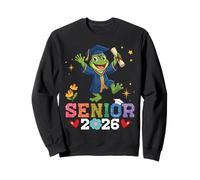 Senior 2026 Graduation Frog Class of 2026 Scholar Graduate Sweatshirt