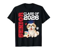 Senior 2026 Shih Tzu Dog Graduation Class of 2026 Students T-Shirt