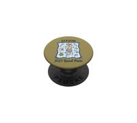 Senior 2027 Band Mom Cute Trumpet Music Notes Design PopSockets Adhesive PopGrip
