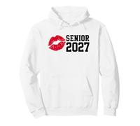 Senior 2027 Kiss My Class Goodbye Class of 2027 Grad 2 Sided Pullover Hoodie