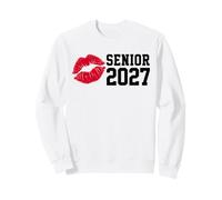 Senior 2027 Kiss My Class Goodbye Class of 2027 Grad 2 Sided Sweatshirt